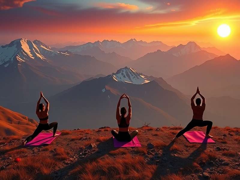 Spiritual Trek Yoga multiplayer yoga session