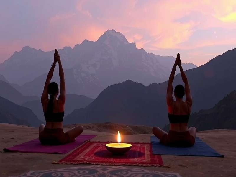 Spiritual Trek Yoga Diwali event celebration